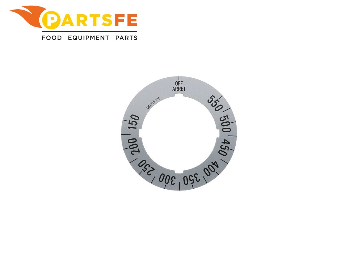  Garland G02725-17 Range Dial Insert OFF-175°F-550°F