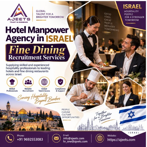  Hotel Manpower Agency in Israel – Fine Dining Recruitment Services
