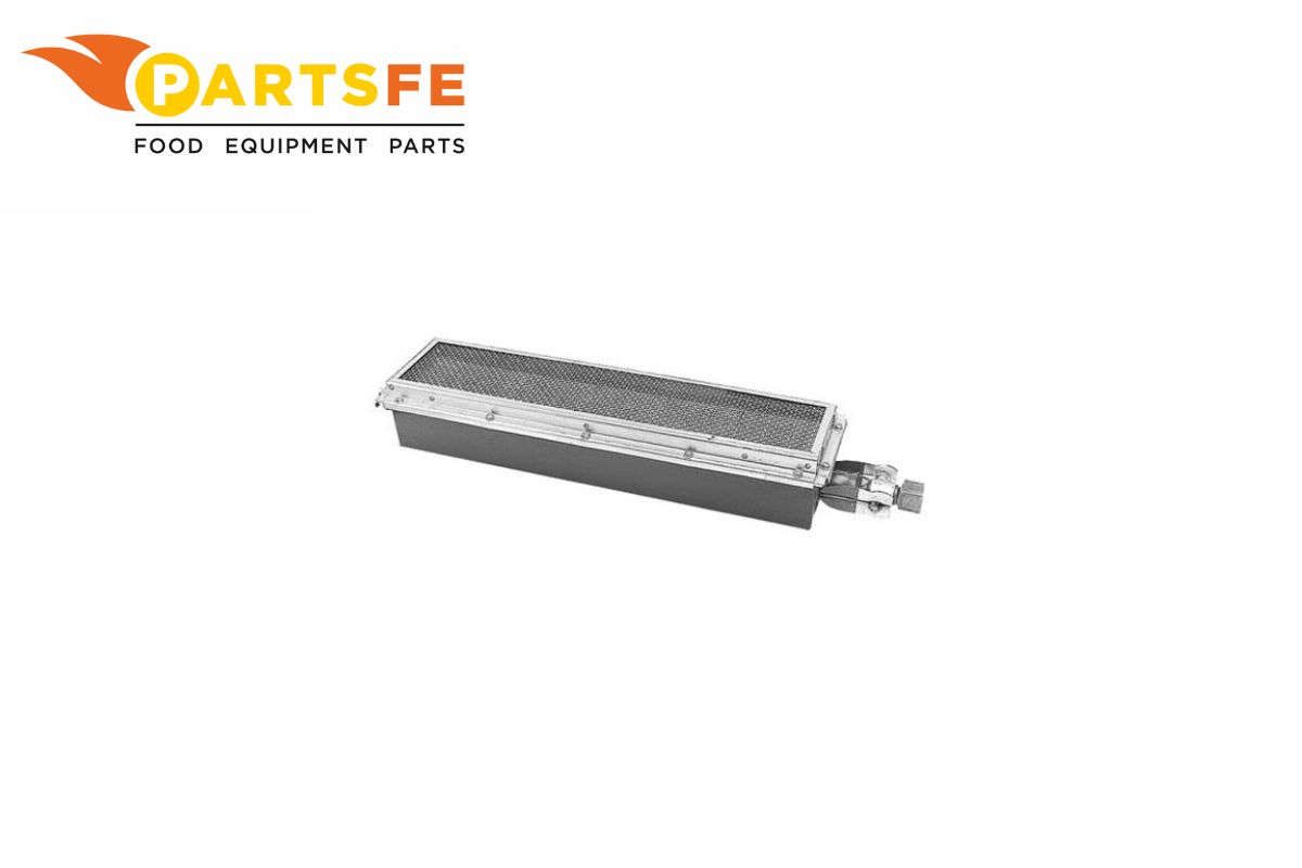  Garland 1008899 Grill IR Burner NAT - 19" x 5" (21.5" Overall) Steel/Ceramic W/ Orifice, 18" x 4" Burn