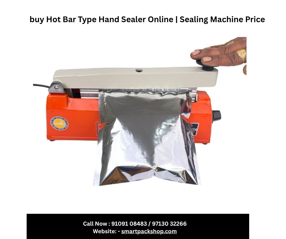  Buy Hot Bar Type Hand Sealer Online | Sealing Machine Price