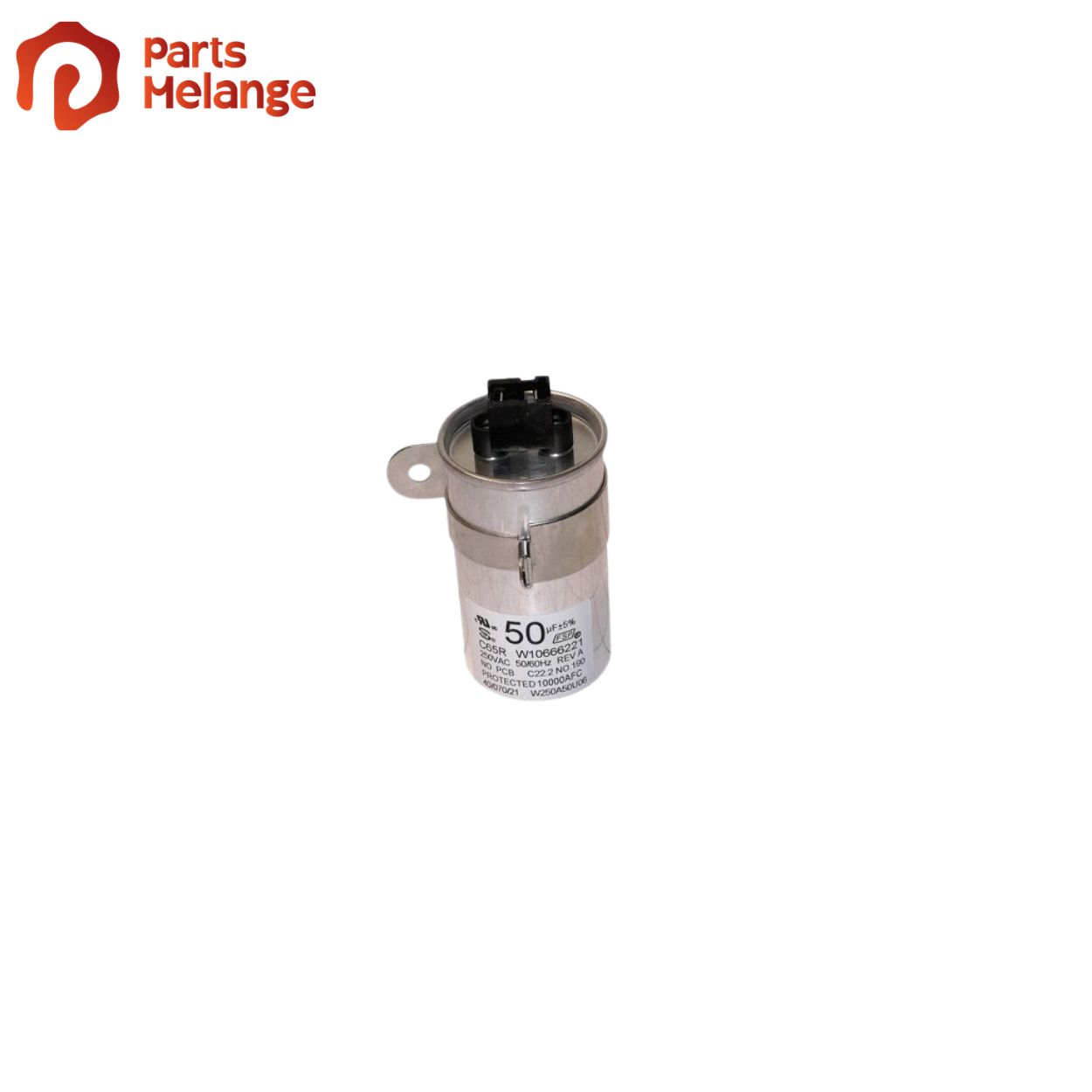 Whirlpool W10804665 Capacitor 45mfd 250volts for Washer