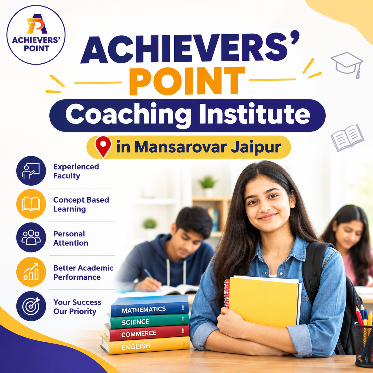  Achievers Point – Tuition Classes in Mansarovar