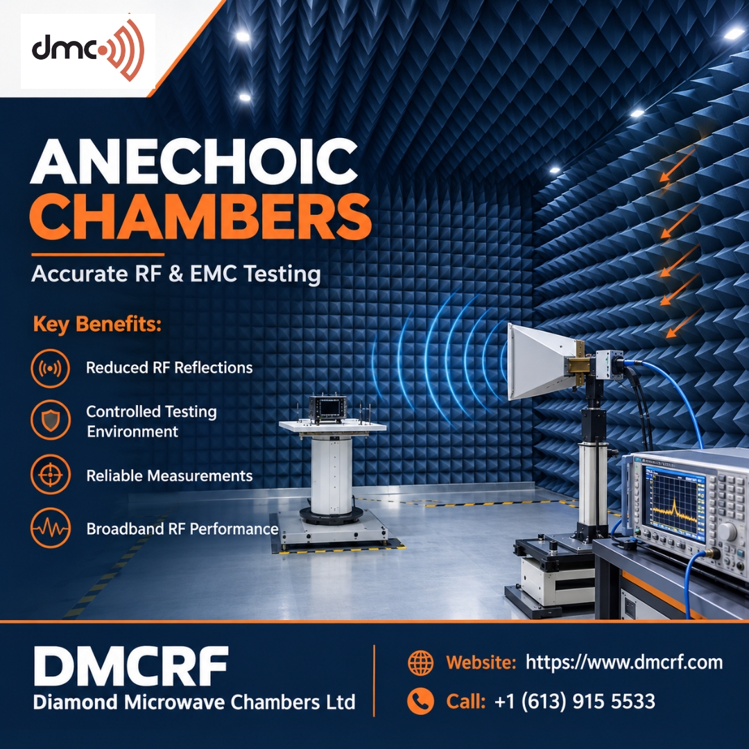  Advanced Anechoic Chambers for Accurate RF and EMC Testing