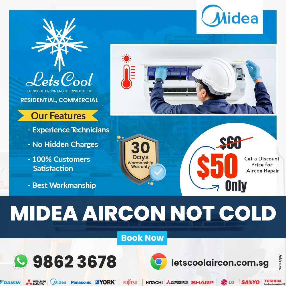  Midea Aircon not cold