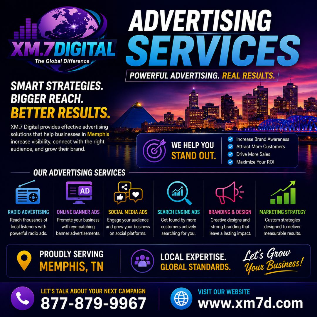  Advertising Services in Memphis XM7Digital