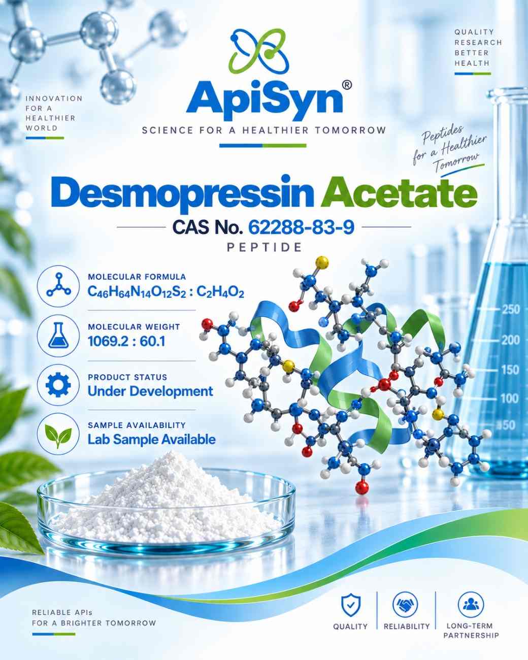  Desmopressin Acetate Manufacturer & Supplier in India