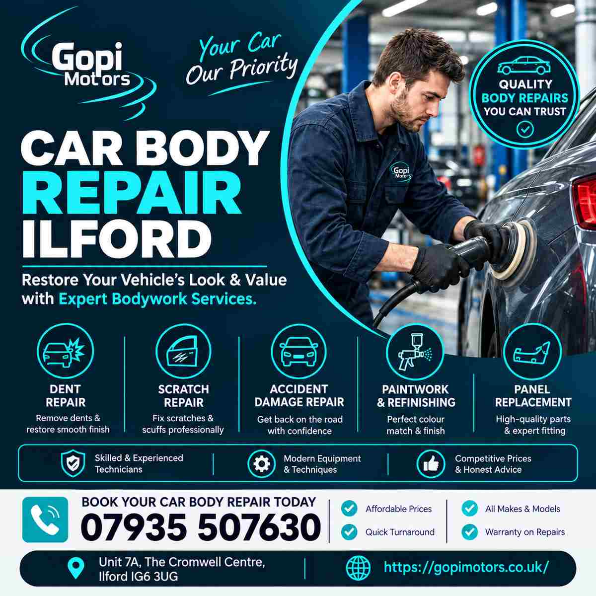  car body repair ilford