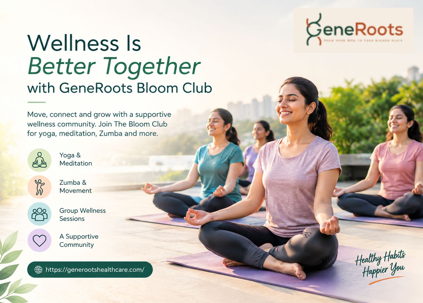  Wellness Is Better Together with GeneRoots Bloom Club