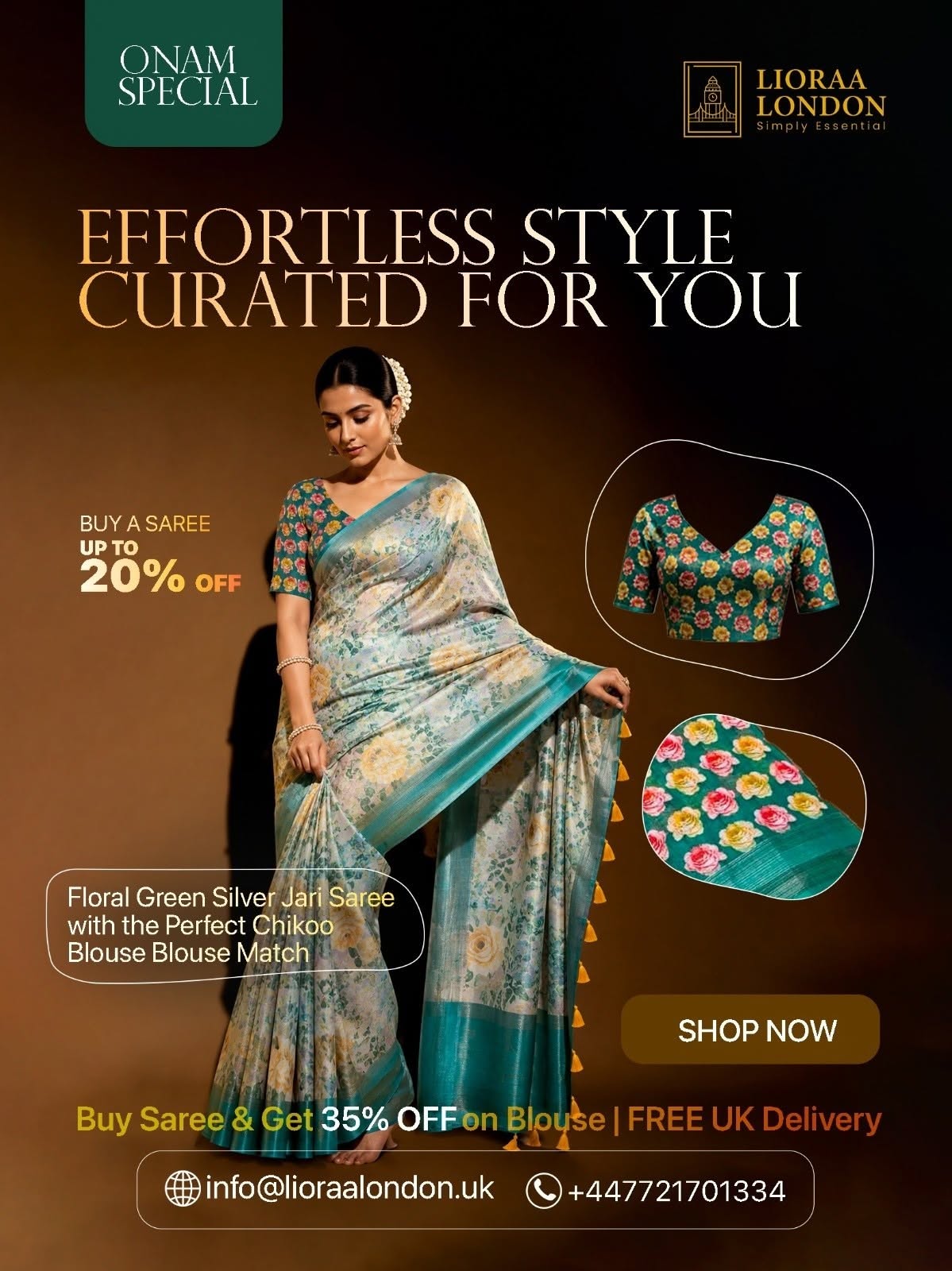  Lioraa London | Indian Ethnic Wear UK | Kerala Sarees & Blouses
