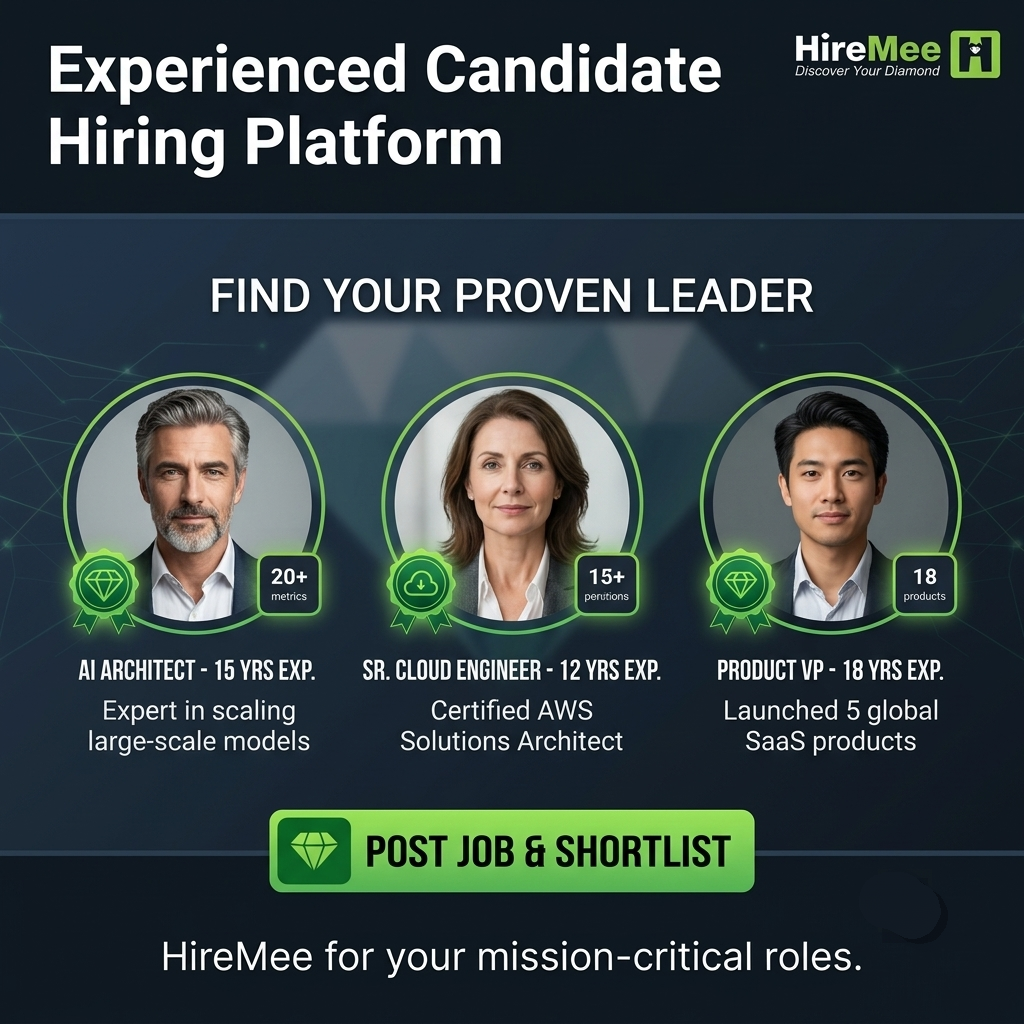  Experienced Candidate Hiring Platform