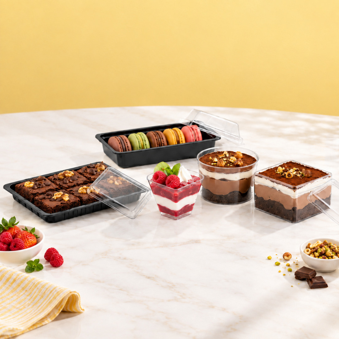  Dessert Clear Packaging for Bakers & Dessert Brands: Premium Presentation, Easy Branding & Exciting Bulk Order Offers