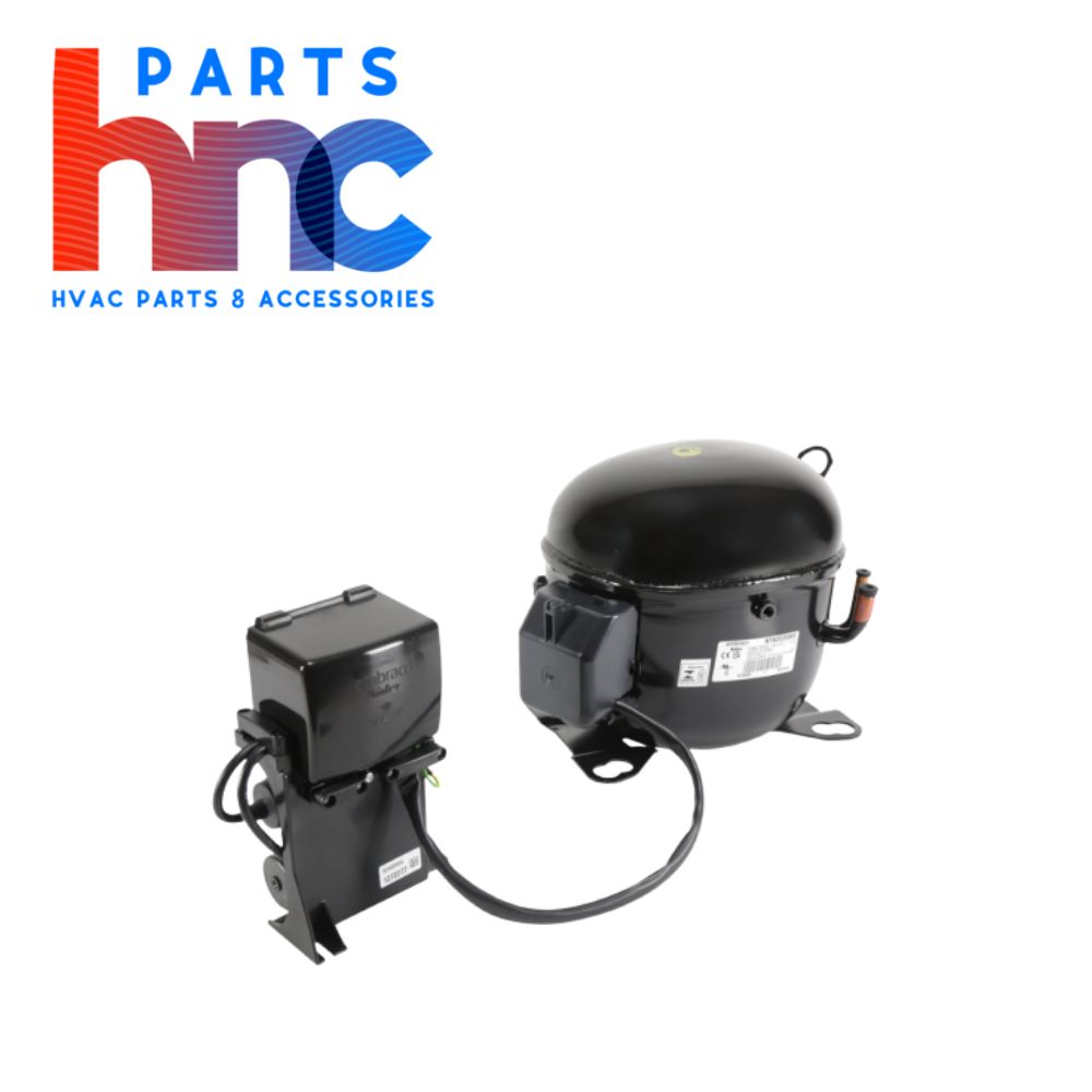  Nidec-Embraco NT6222GKV2 1HP Compressor R404A, 208-230V/1PH