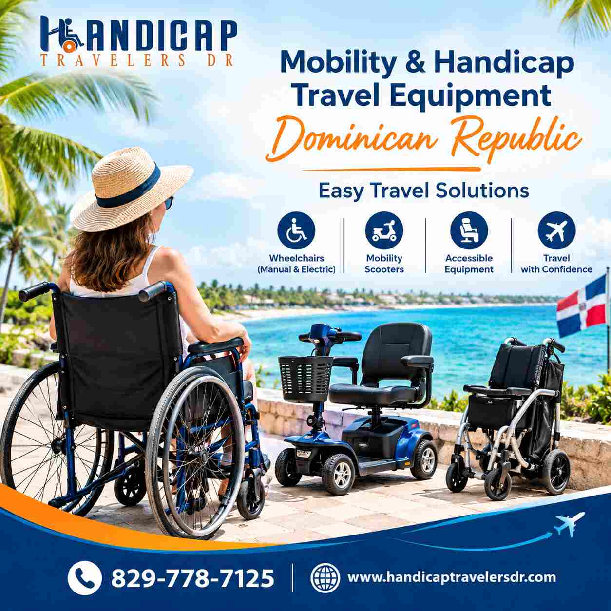  Mobility & Handicap Travel Equipment Dominican Republic | Easy Travel Solutions
