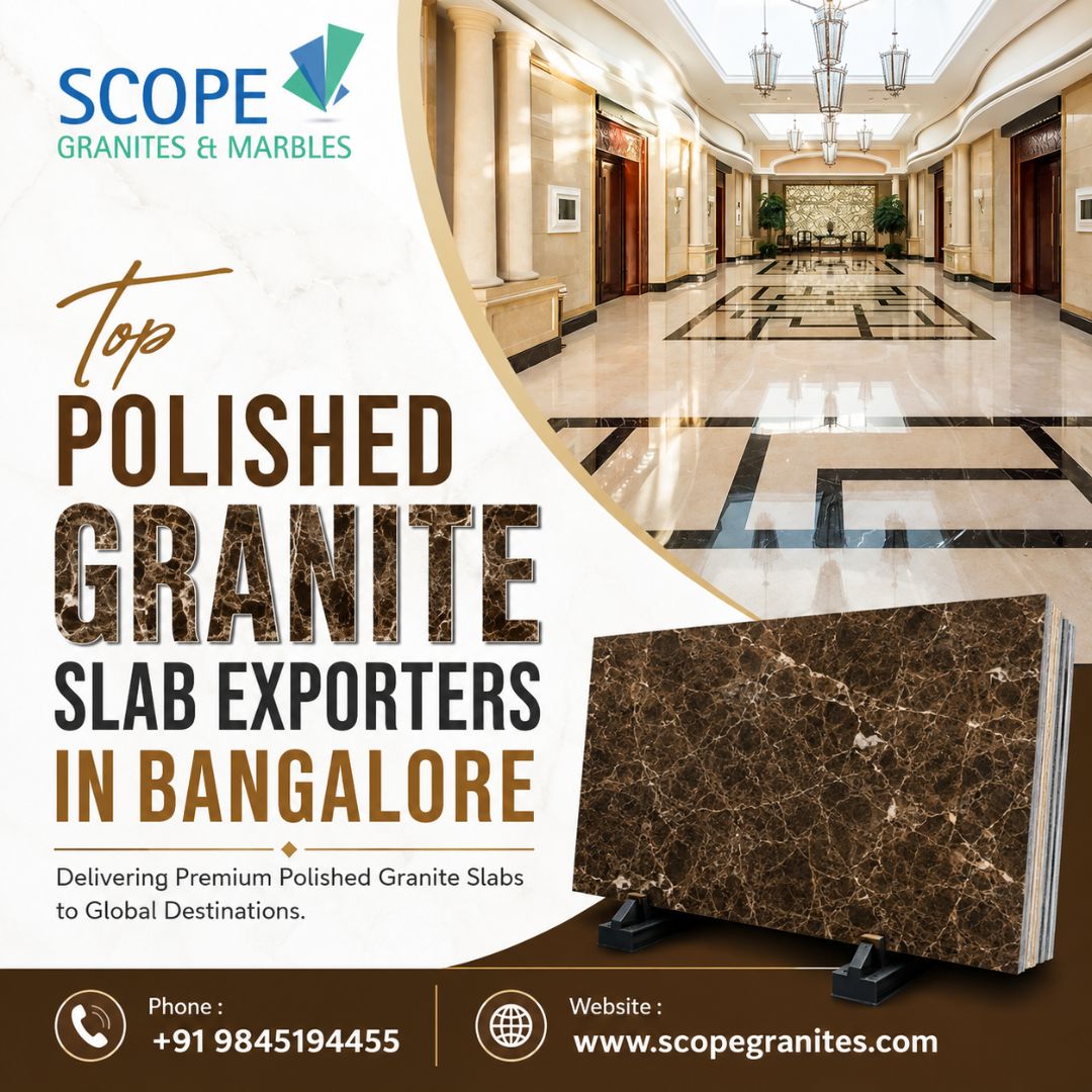  Top Polished Granite Slab Exporters in Bangalore