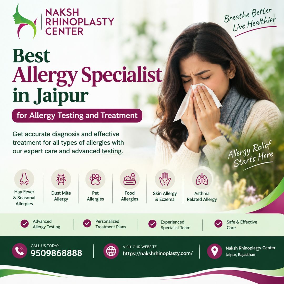  Best Allergy Specialist in Jaipur for Allergy Testing and Treatment