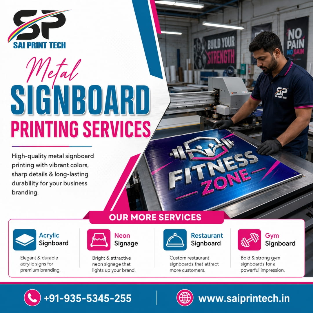  Metal Signboard Near Me: Things to Consider Before Choosing