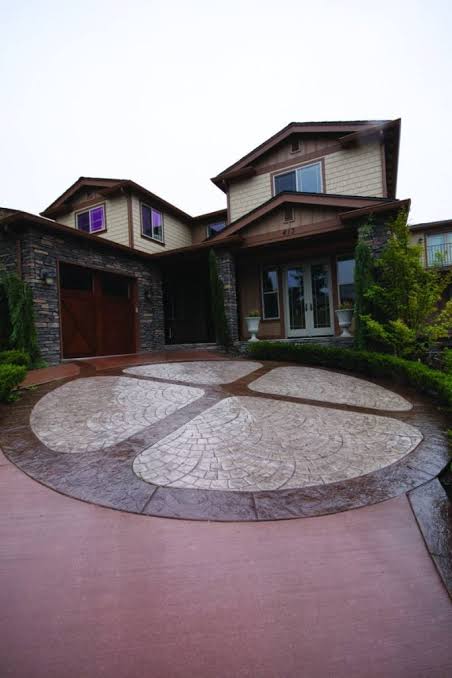  Stamped Concrete Driveway Designs for Lasting Curb Appeal
