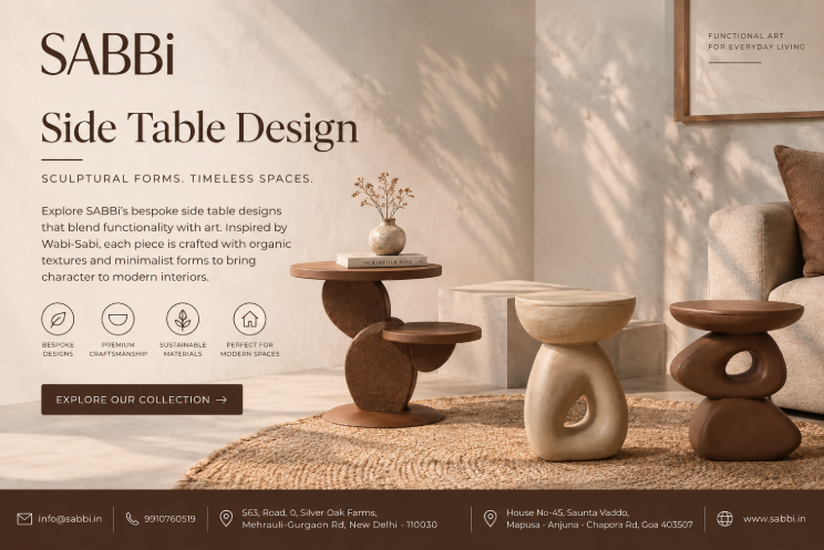  Premium Side Table Design for Modern Interiors