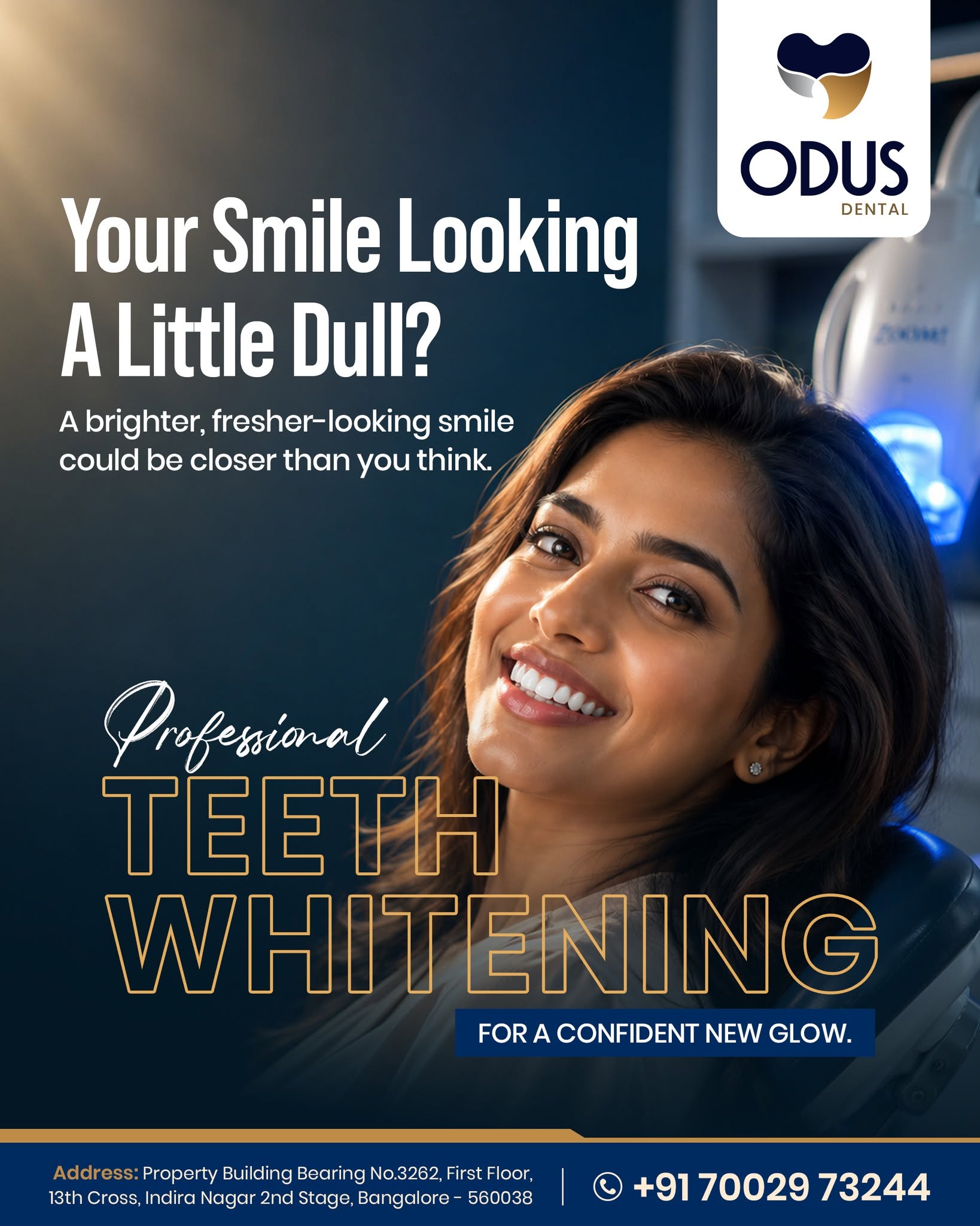  Teeth Whitening in Indiranagar, Bangalore - Odus Dental