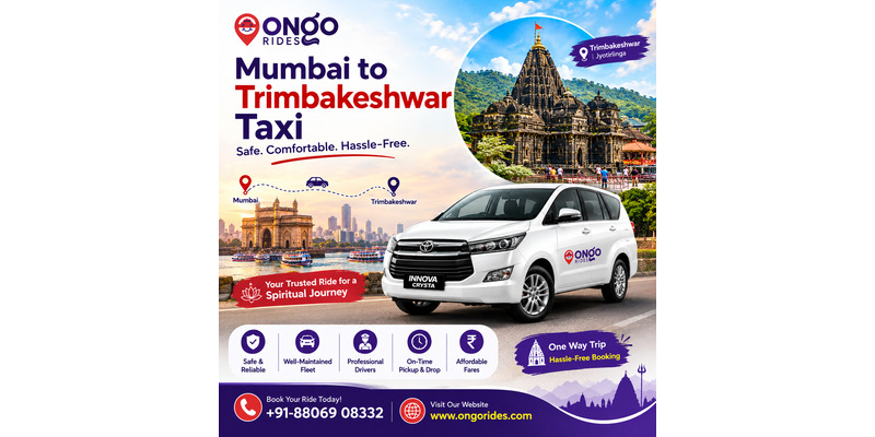  Mumbai to Trimbakeshwar Taxi with Door-to-Door Pickup