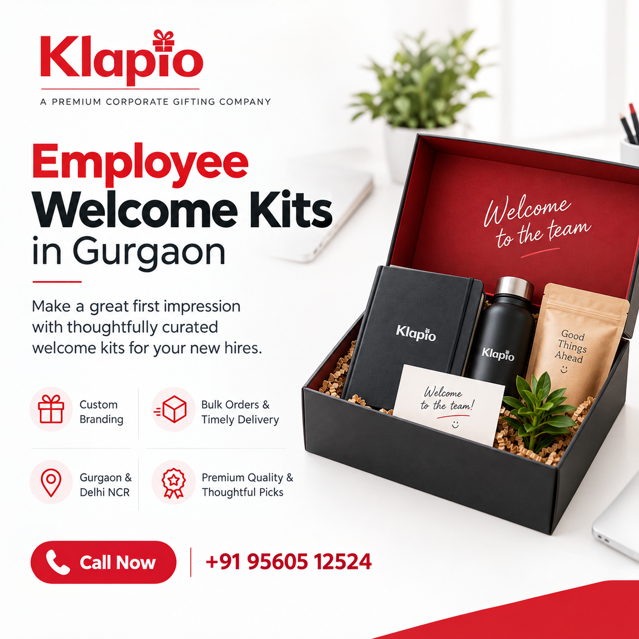  Employee Welcome Kits in Gurgaon | Klapio