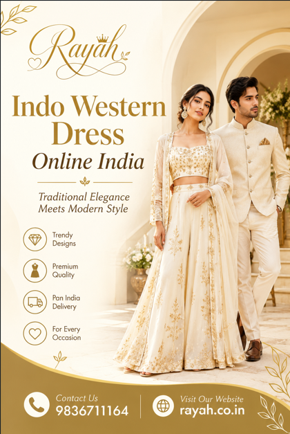  Indo Western Dress Online India - Trendy Fusion Wear for Women