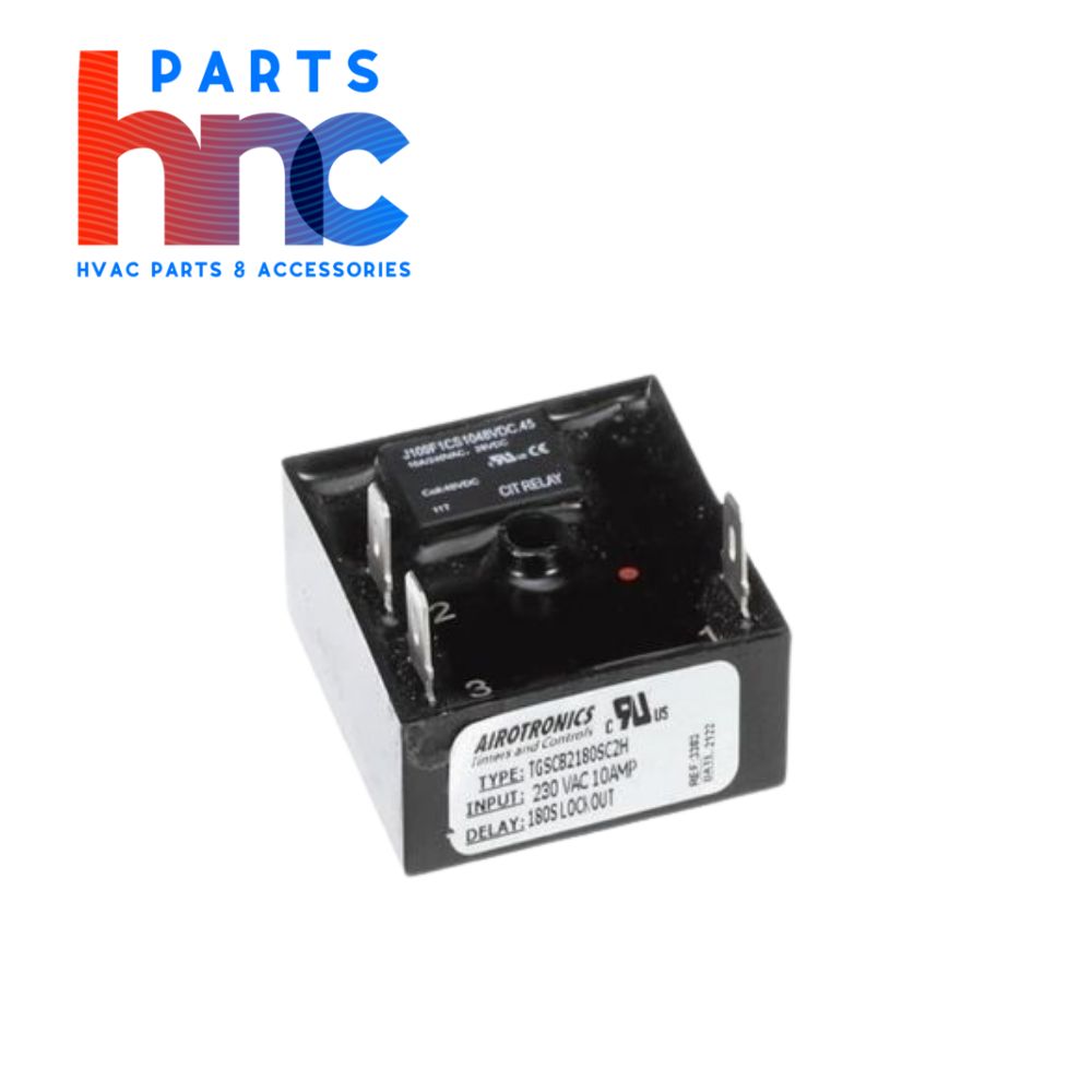  Heatcraft 22552801 Time Delay Relay 10Amp 230VAC 180 Second Lockout