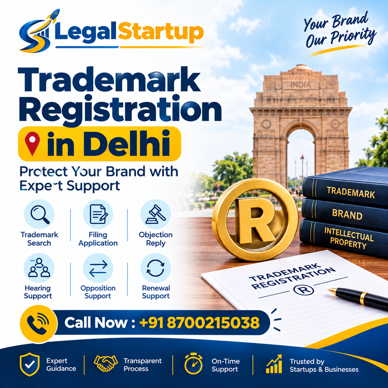  Trademark Registration in Delhi