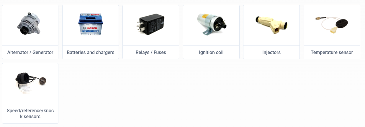  Pièces Électriques du Moteur Porsche