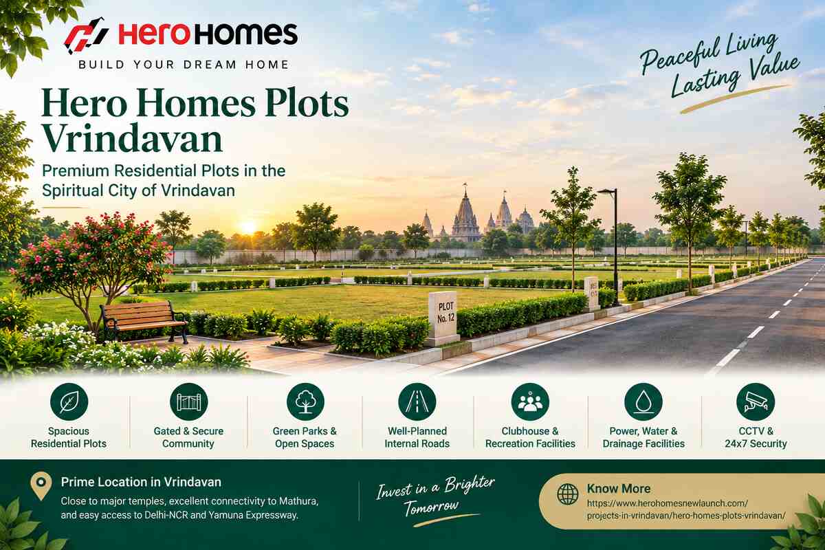  Hero Homes Plots Vrindavan | Exclusive Residential Plots