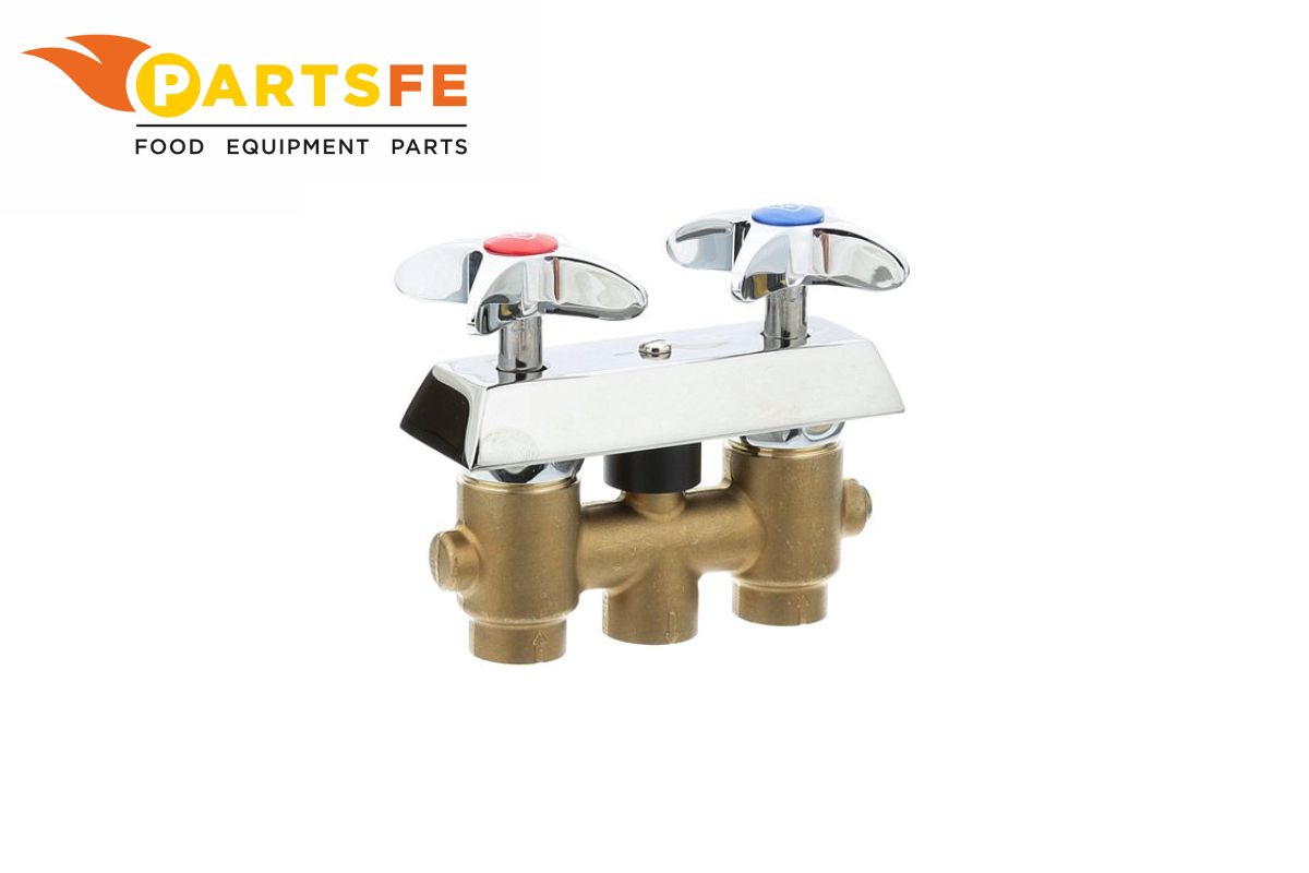  Randell HDFLR0311 3/8" FPT Water Mixing Valve W /Cross Handles 3" CTRS