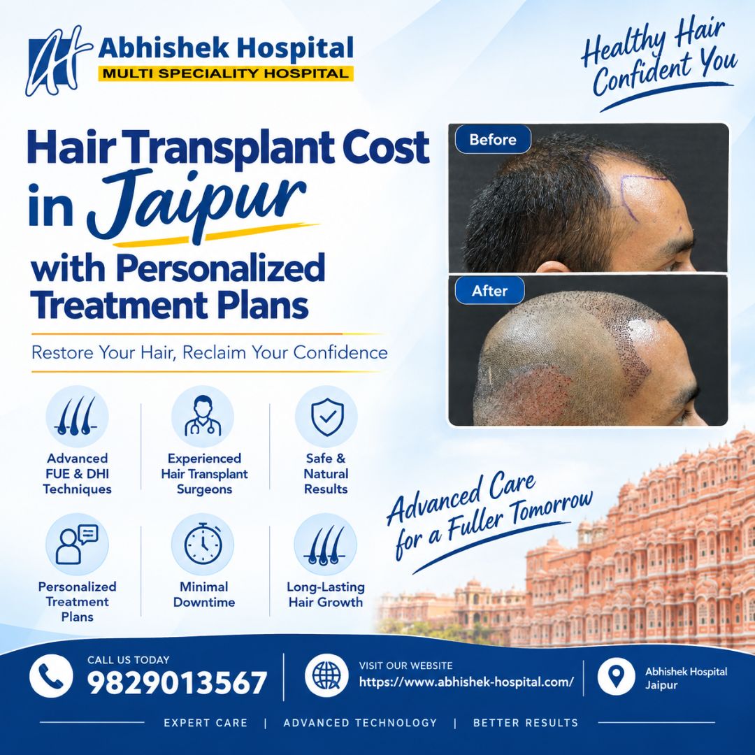  Hair Transplant Cost in Jaipur with Personalized Treatment Plans
