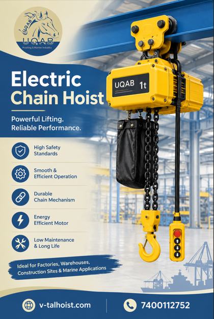  Electric Chain Hoist in Mumbai - V-talhoist