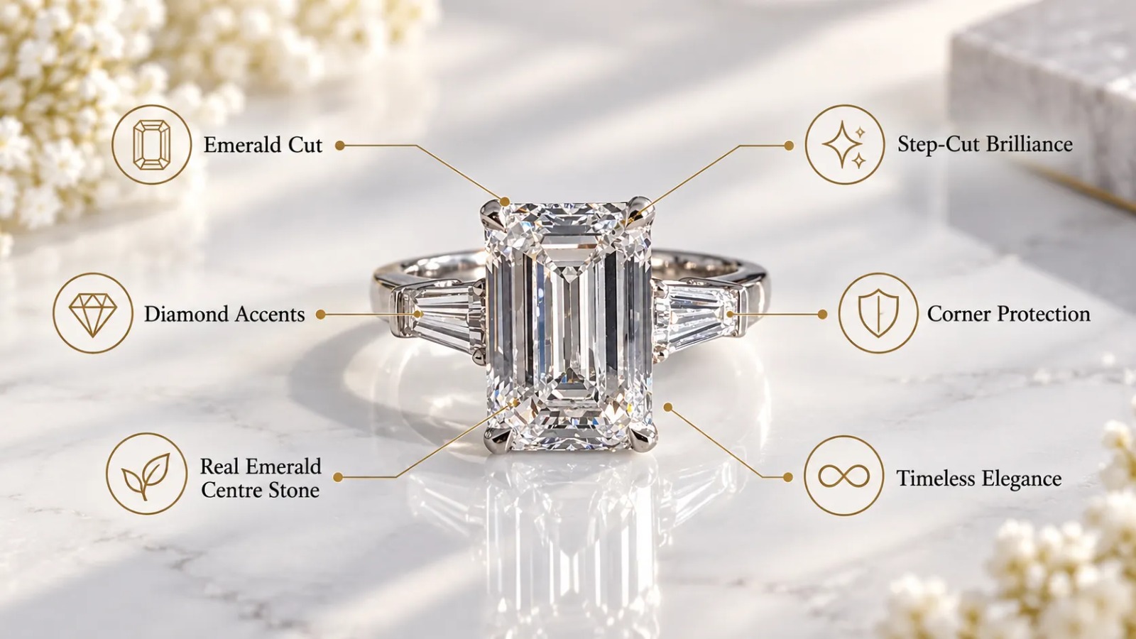  Luxury Emerald Engagement Ring: Elegance Beyond Compare