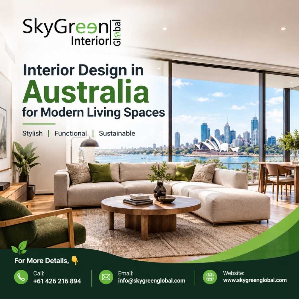  Interior Design in Australia for Modern Living Spaces | Sky Green Global