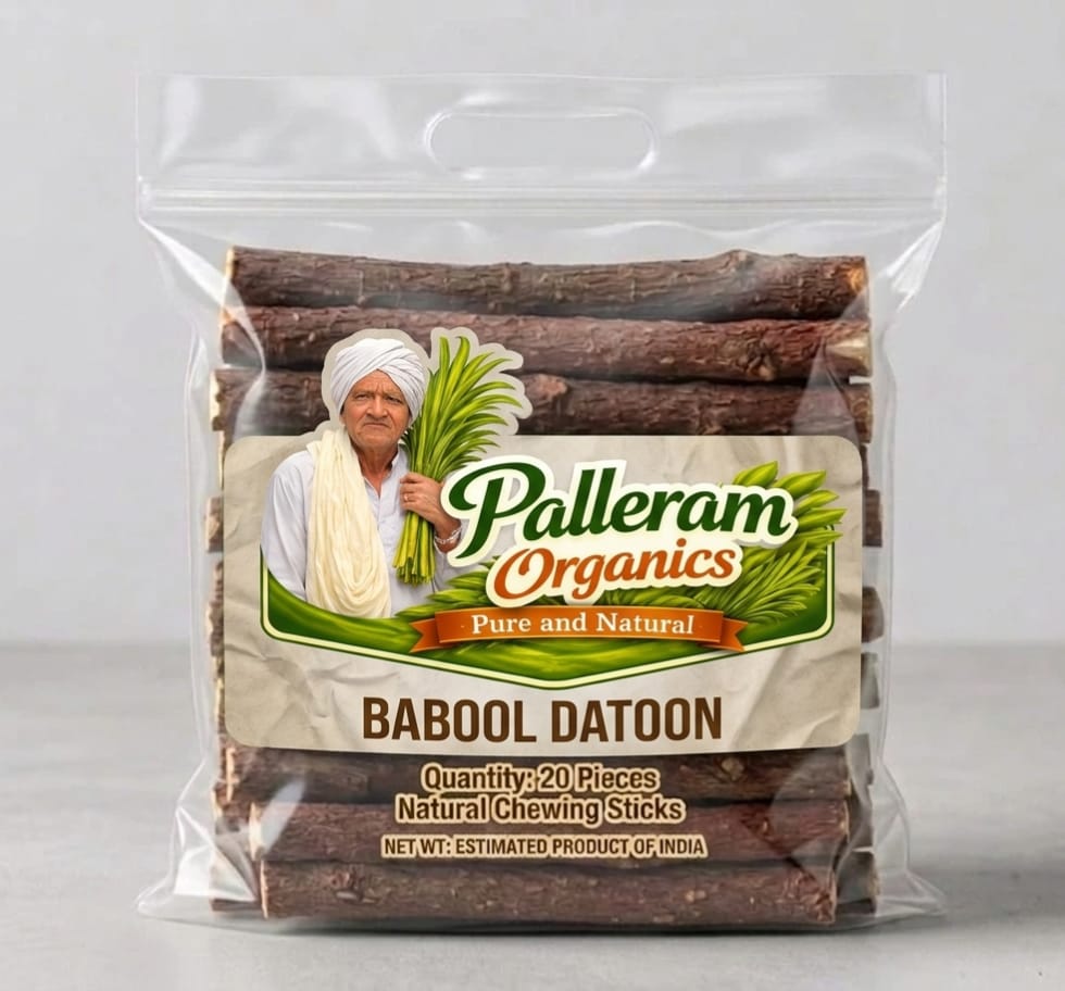 Babool Datun – Fresh Chew Sticks (20 Pieces)