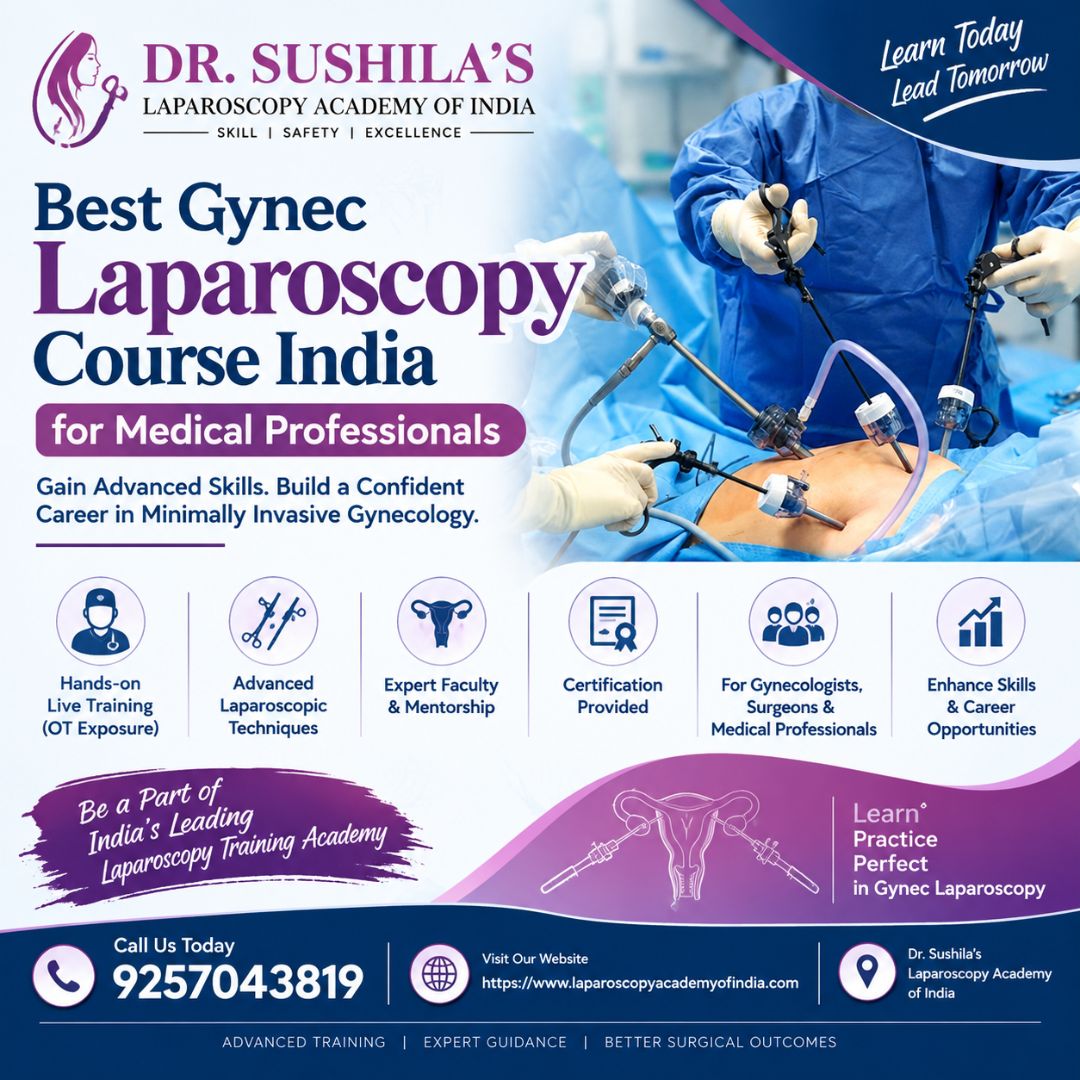  Best Gynec Laparoscopy Course India for Medical Professionals