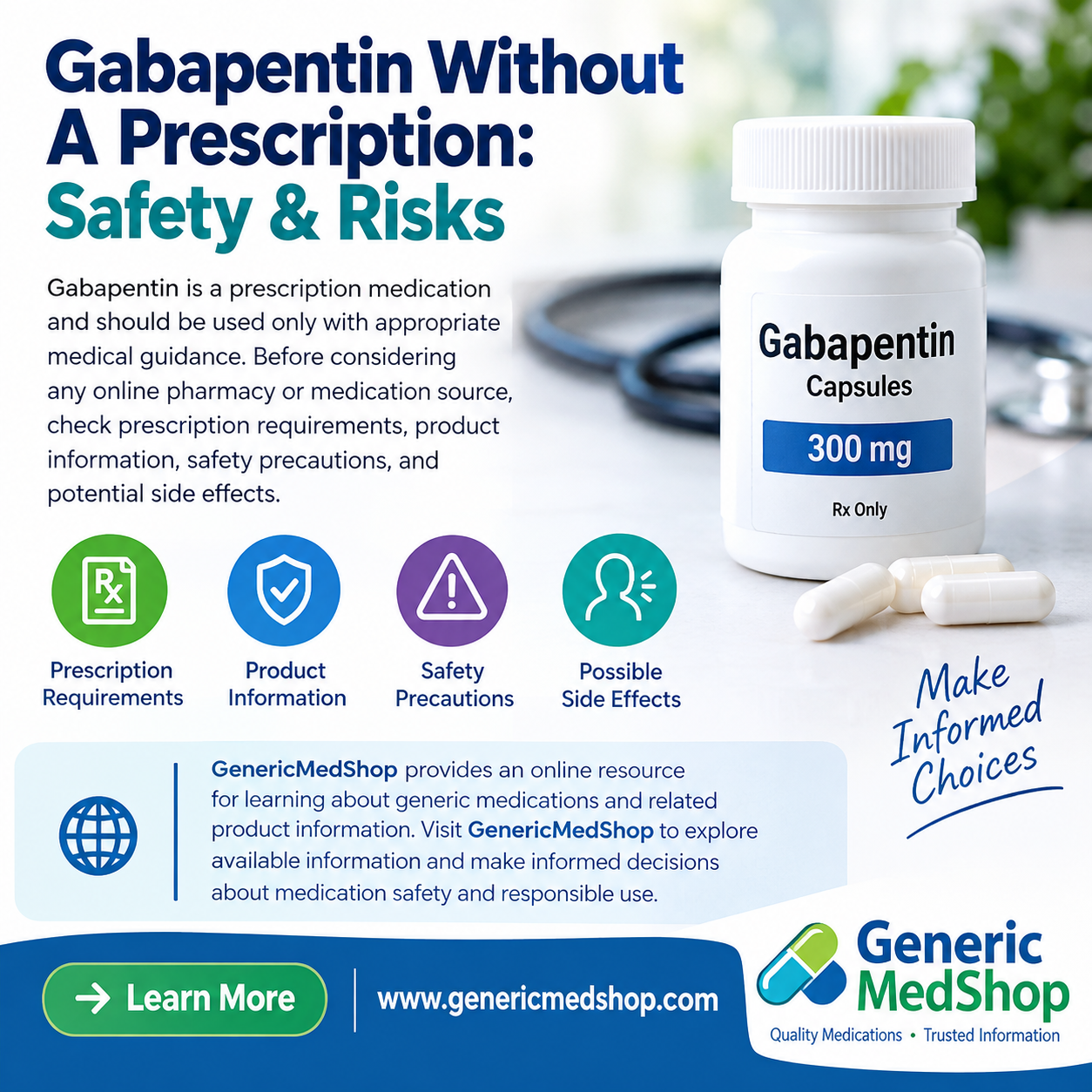  Gabapentin Without A Prescription: Safety & Risks