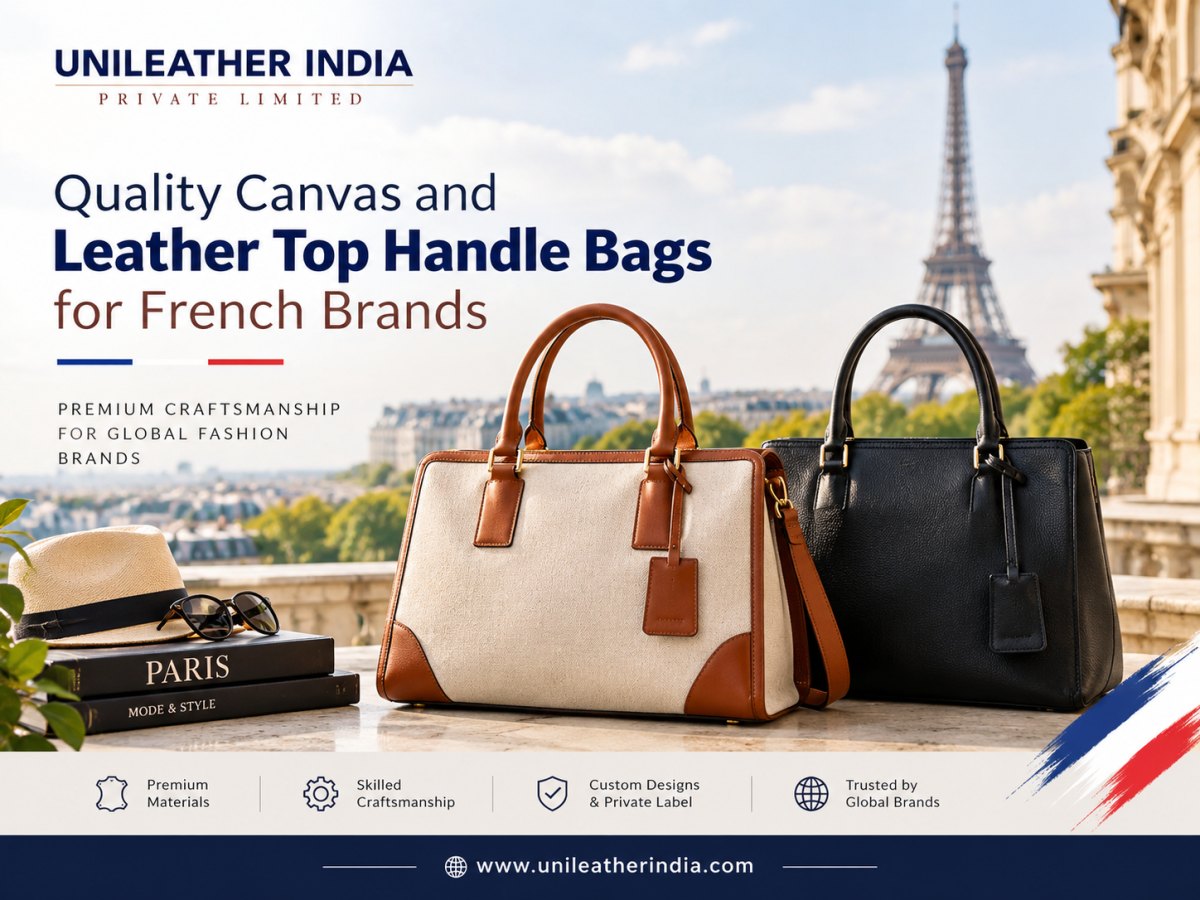  Premium Leather Top Handle Bags for French Brands
