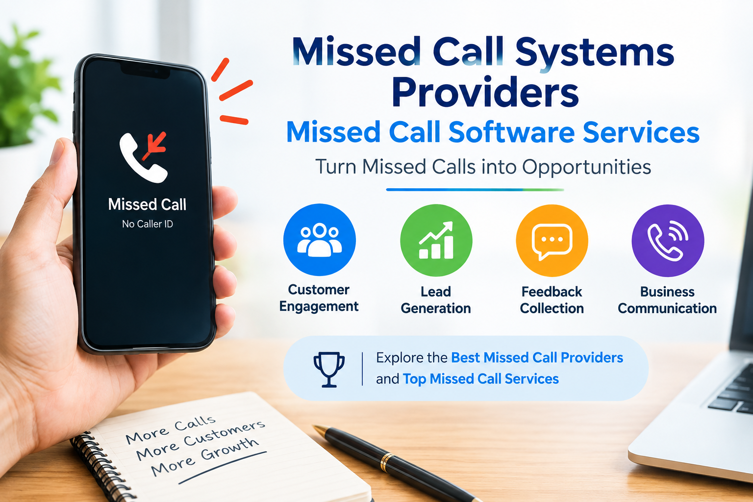  Missed Call Systems Providers | Missed Call Software Services