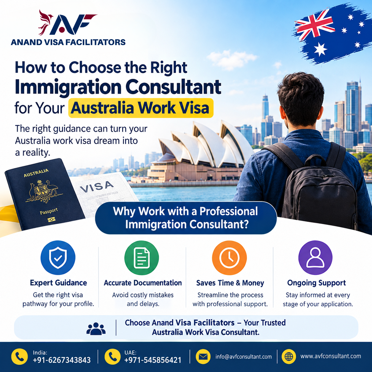  Expert Immigration Consultant & Australia Work Visa Consultants in Indore