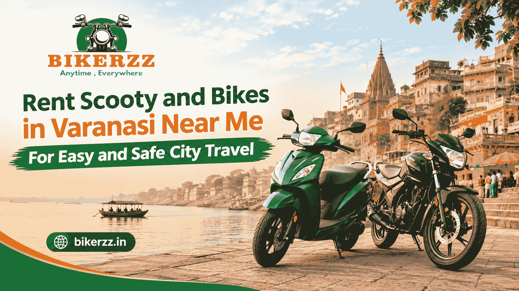  Rent Scooty and Bikes in Varanasi Near Me – Bikerzz