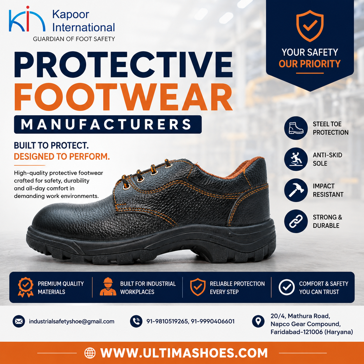  Protective Footwear Manufacturers