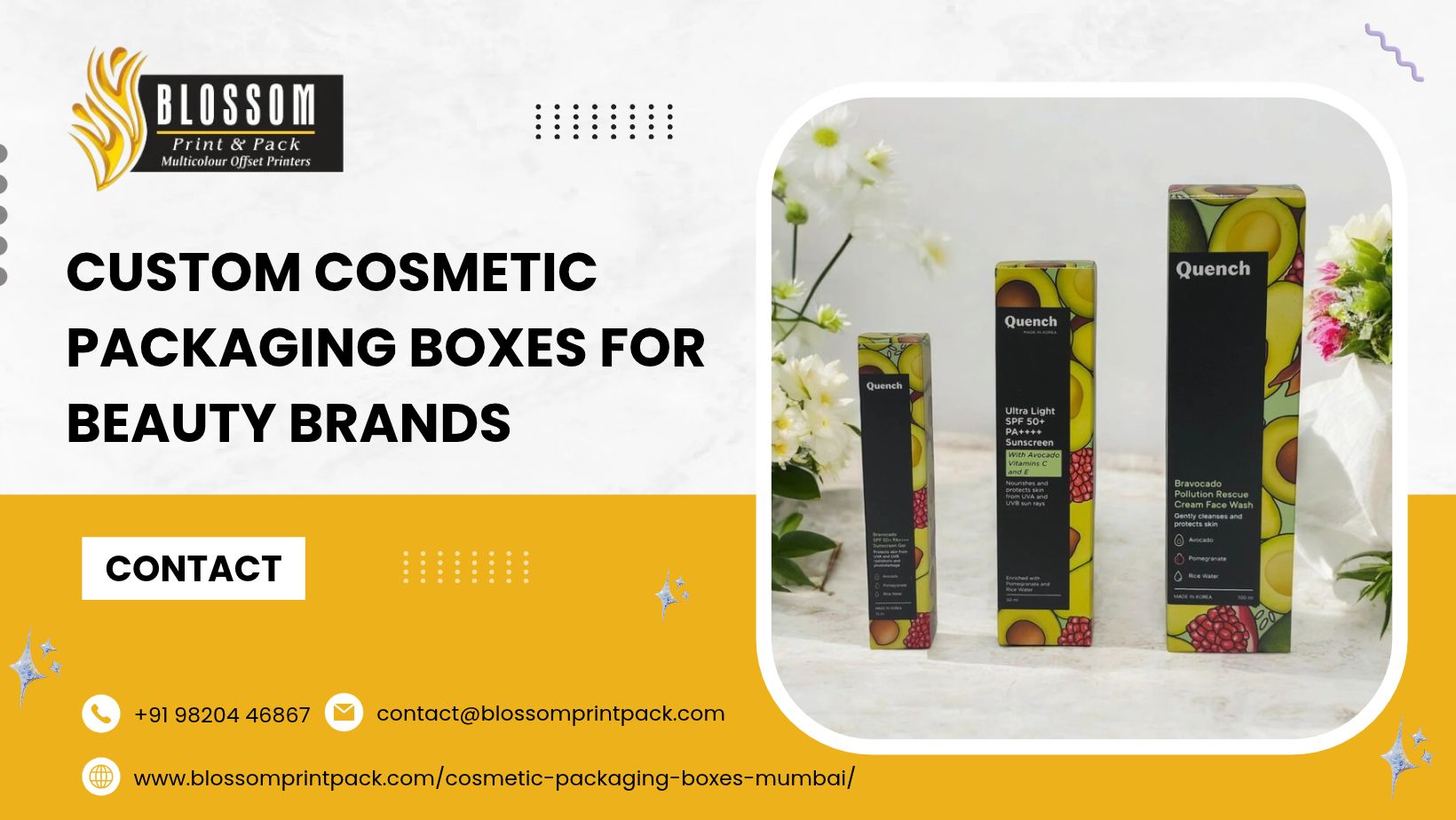  Custom Cosmetic Packaging Boxes for Beauty Brands