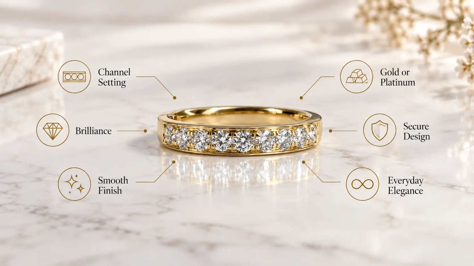  Premium Wedding Band: Timeless Elegance in London Jewellery