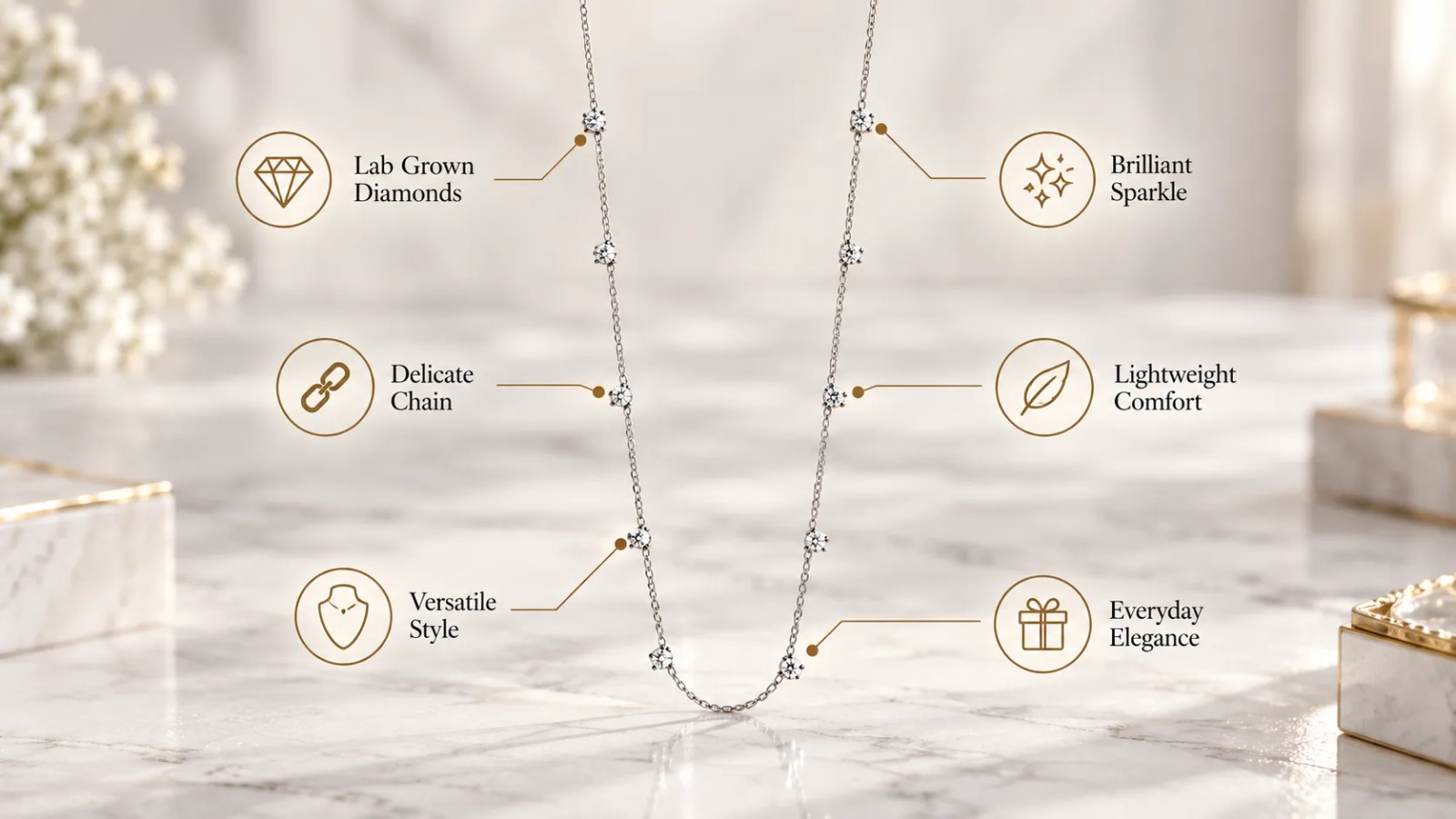  Premium Lab Grown Diamond Necklace: Beauty, Value & Sophistication