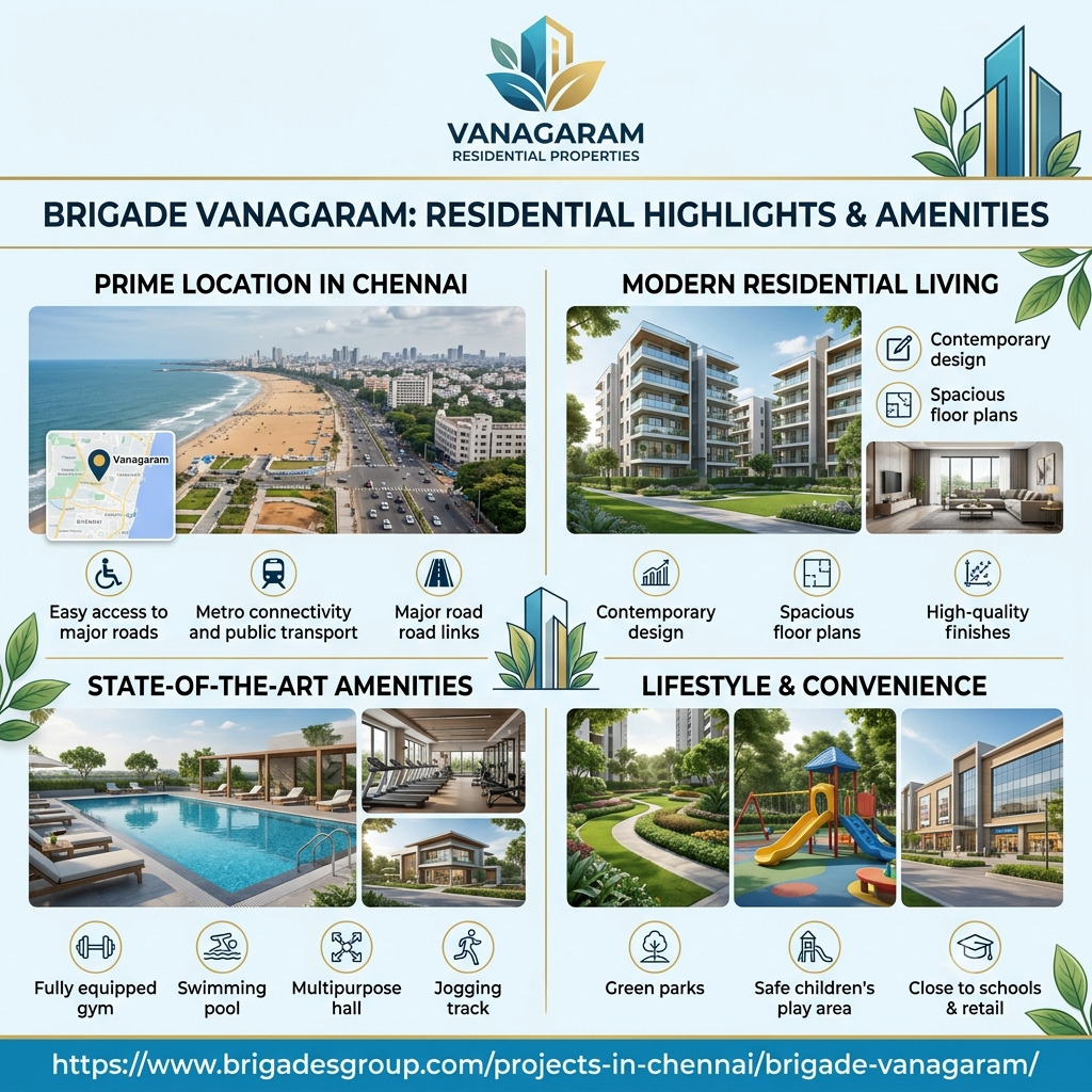  Brigade Vanagaram Chennai | Residential Lifestyle