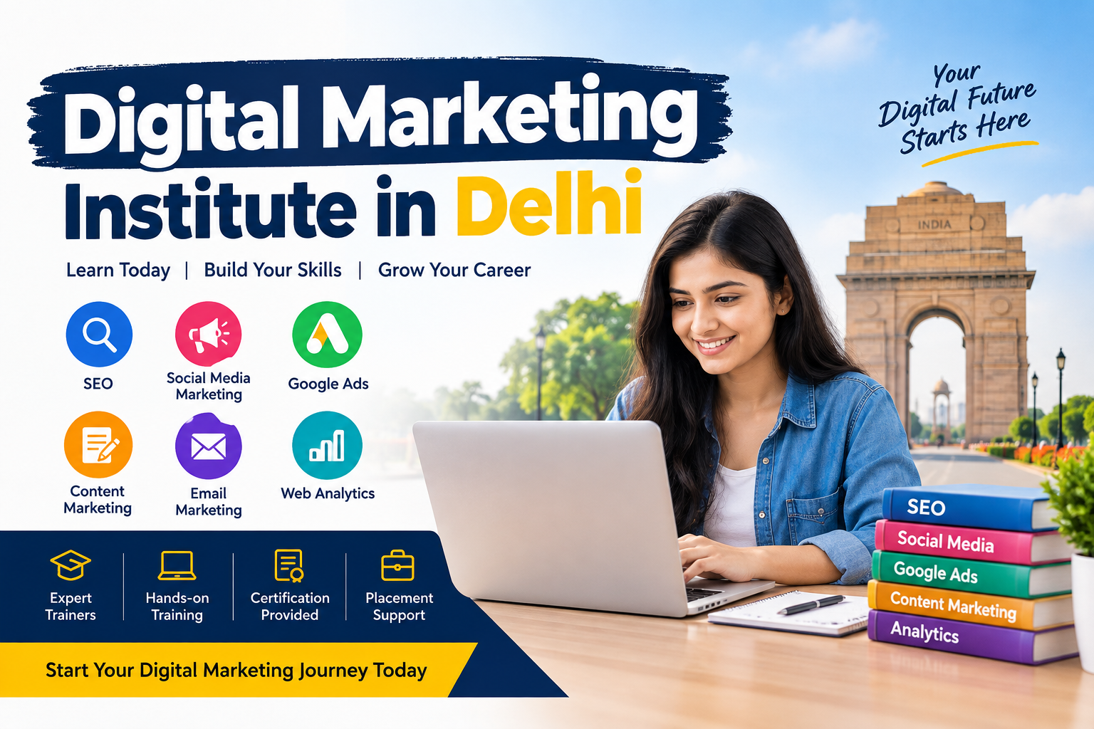  Best Digital Marketing Institute in Delhi for Career Growth