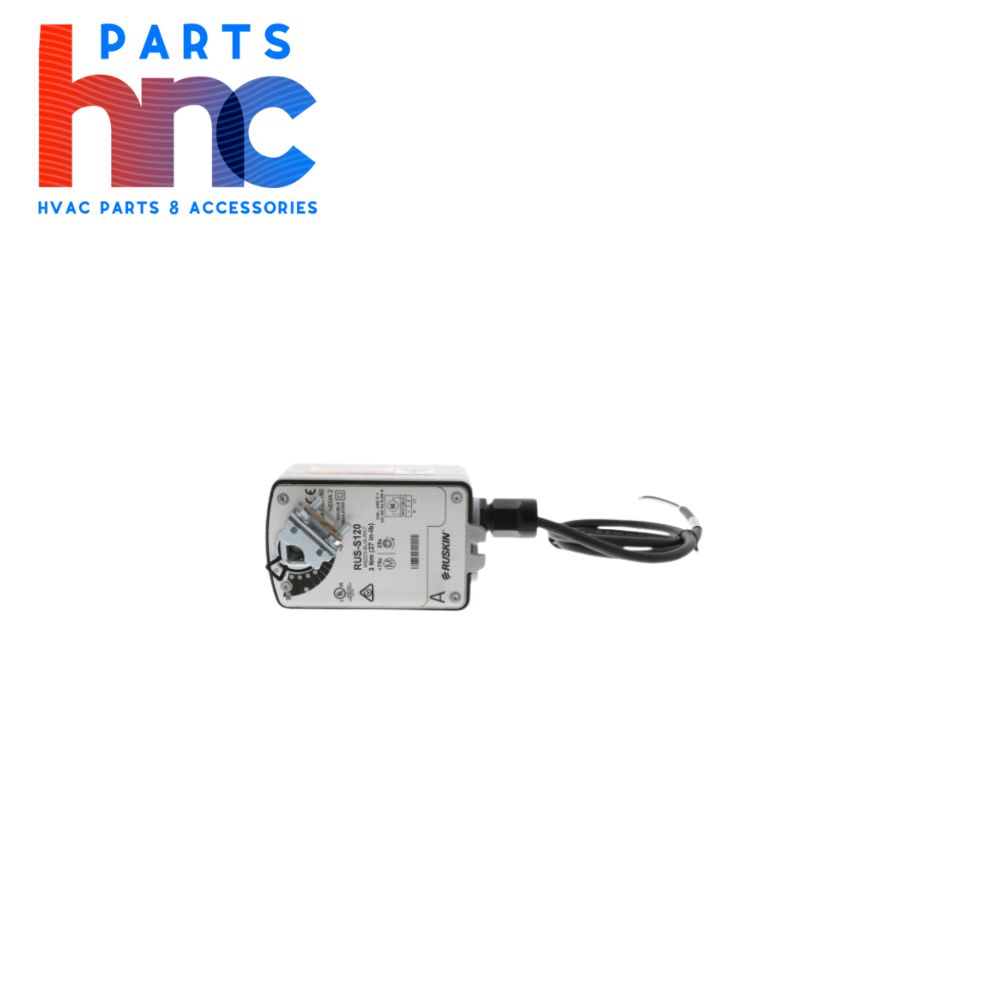  Ruskin RUS-S120 Electric Actuator 27 In-Lb 100-240V