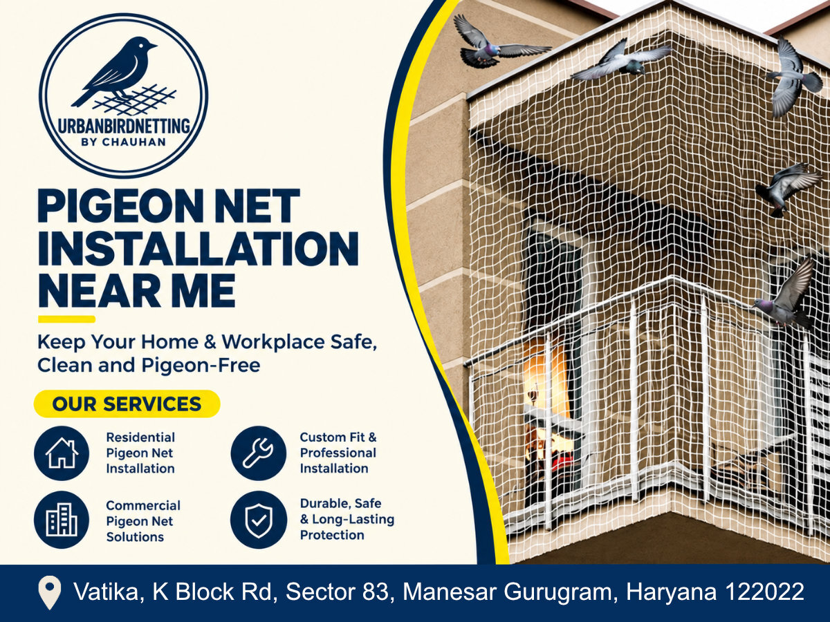  Pigeon Net Installation In Gurugram Company